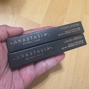 Anastasia Beverly Hills Lipstick Duo - CRUSH AND DUSTY ROSE Brand New.